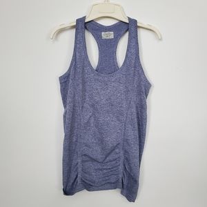 ATHLETA Fastest Track Rouched Tank EUC! Sz Large